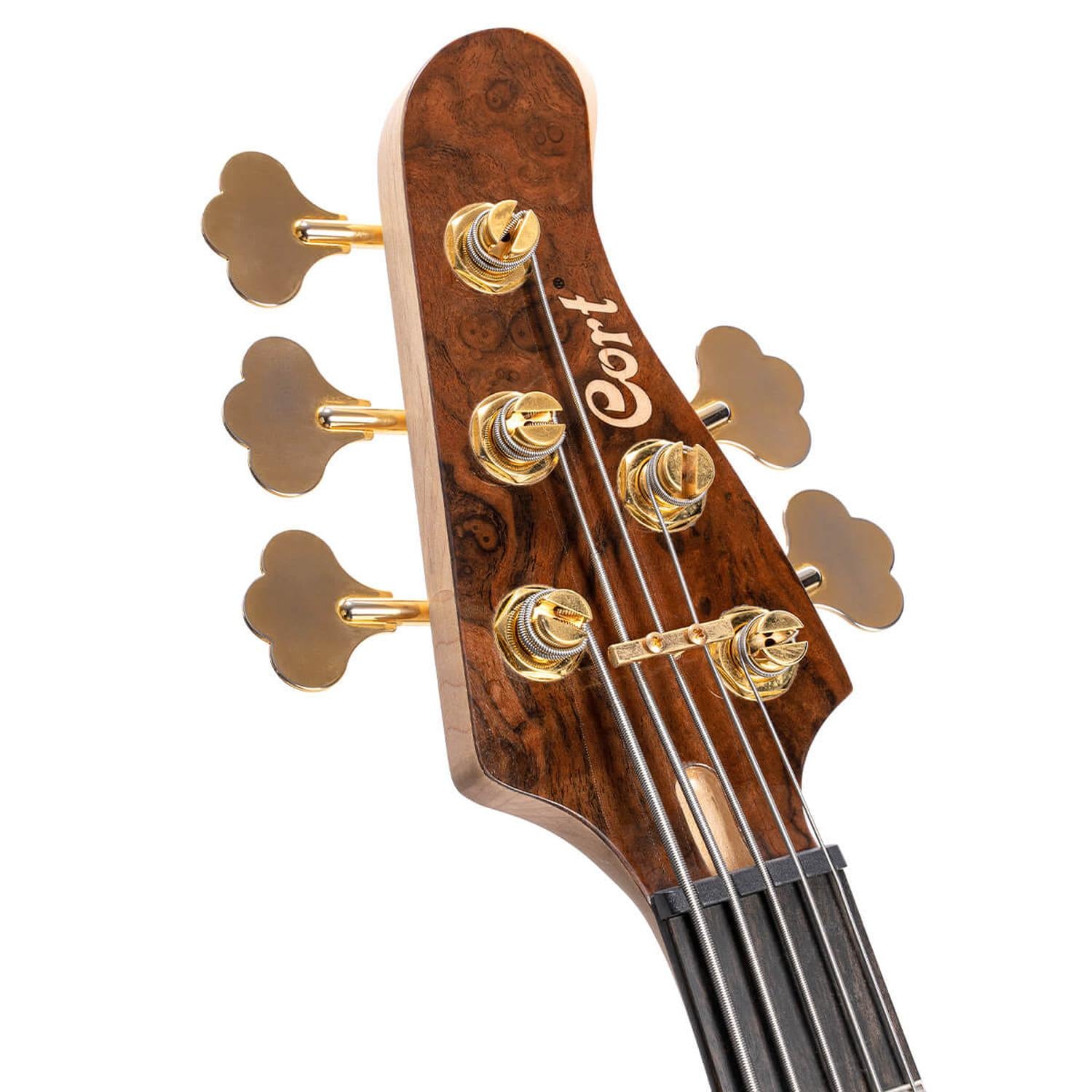 Cort Bass Guitars Cort RITHIMIC-V 5 String Bass Guitar - Natural Glossy