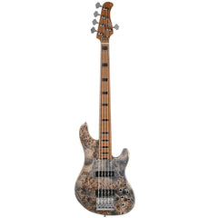 Cort Bass Guitars Open Pore Charcoal Gray Cort GB-Modern 5 String Bass Guitar with Case