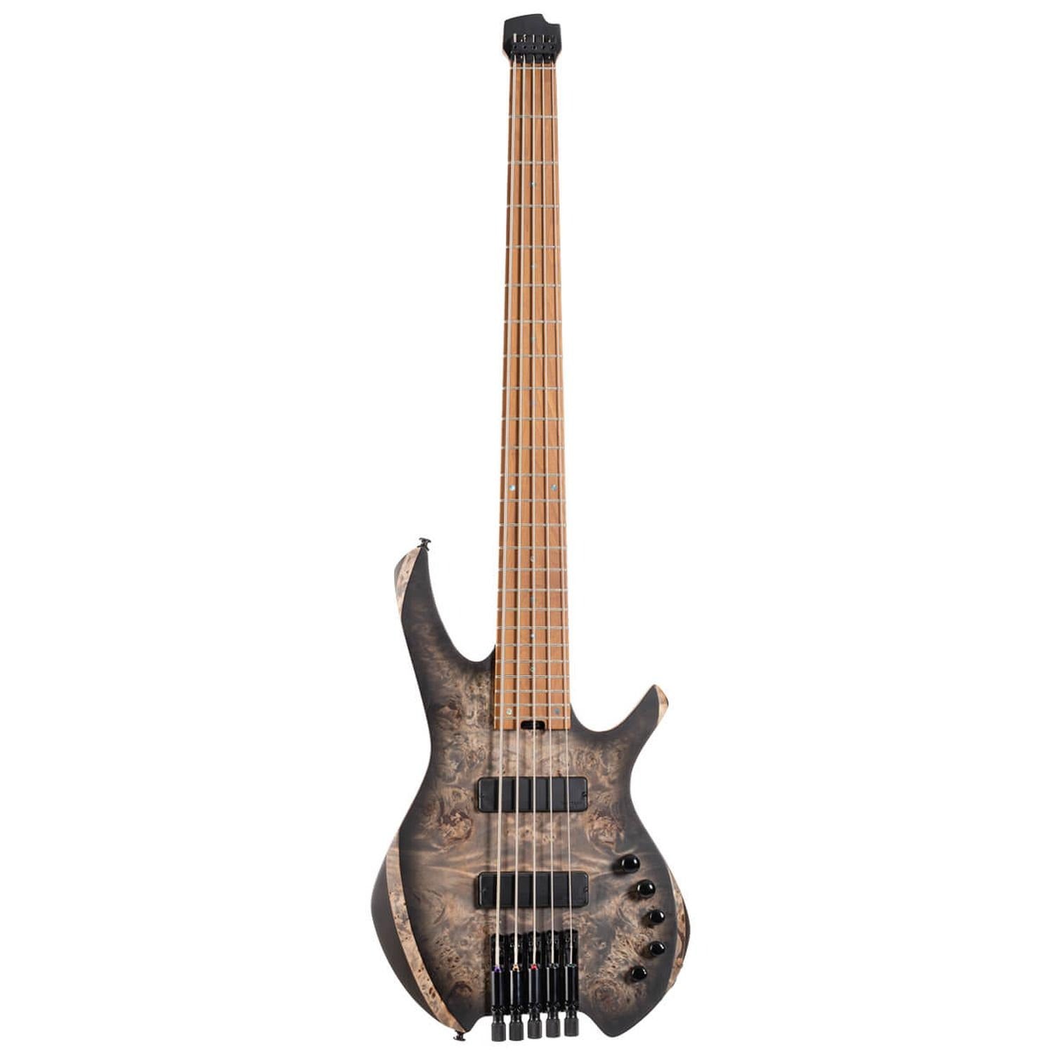 Cort Bass Guitars Star Dust Black Cort Space5 5 String Bass Guitar with Bag
