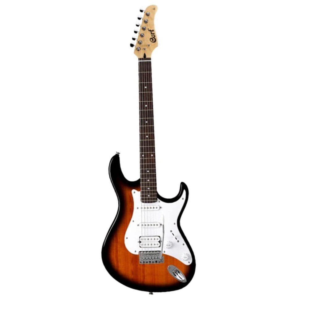 cort electric guitars 2 tone burst cort g series g110 6 string electric guitar#color_2-tone-burst
