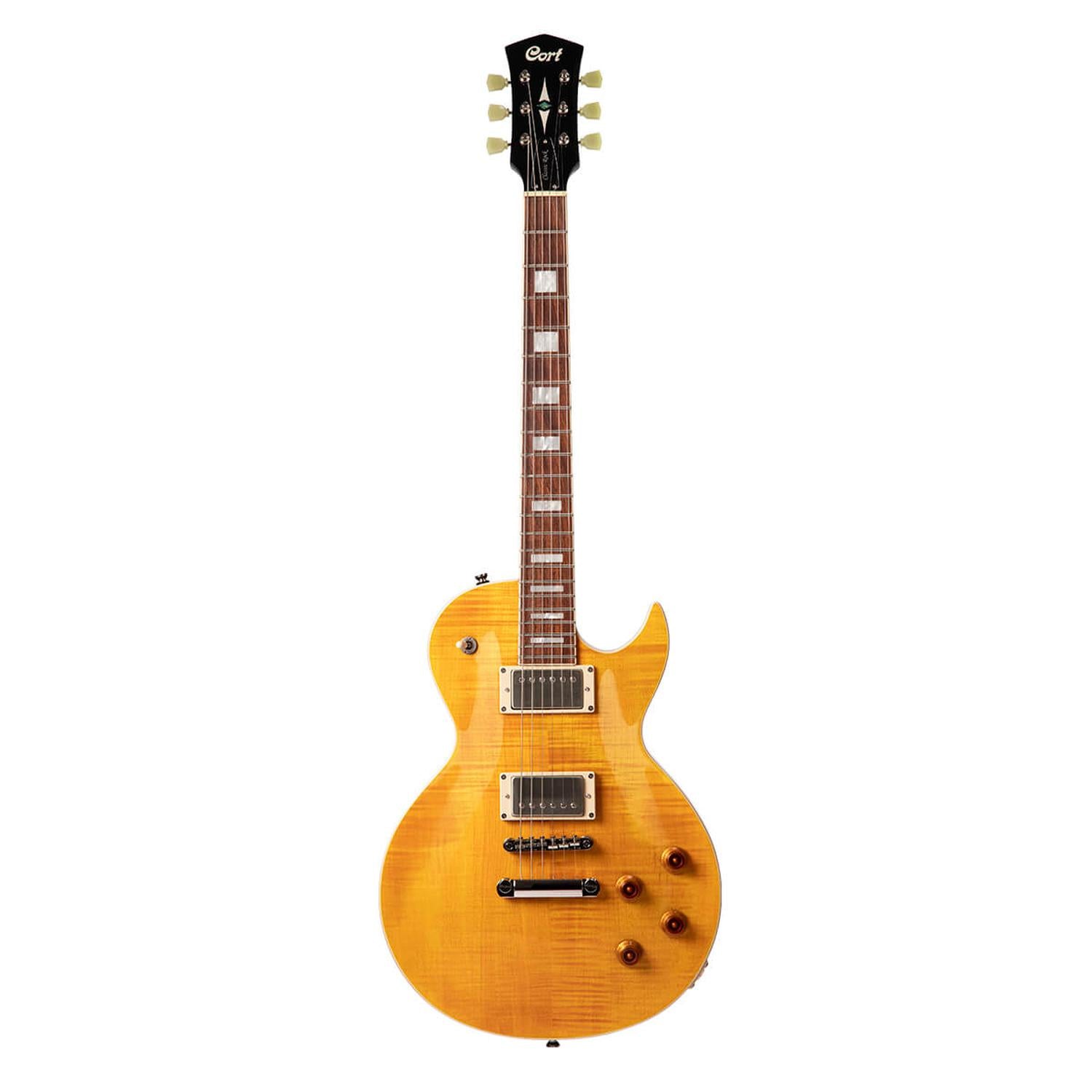 Cort Electric Guitars Antique Amber Cort CR250 6 String Electric Guitar #color_antique-amber