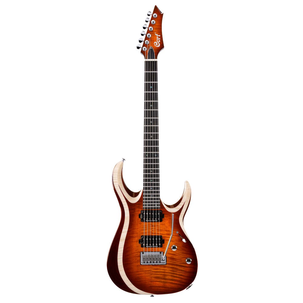 cort electric guitars antique violin burst cort x series x700 duality 6 string electric guitar
