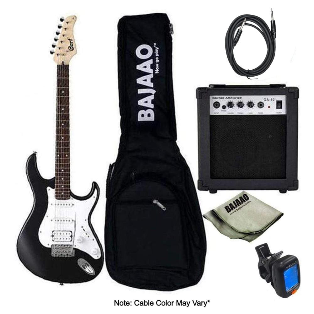 cort electric guitars black satin cort g110 satin g standard electric guitar bundle