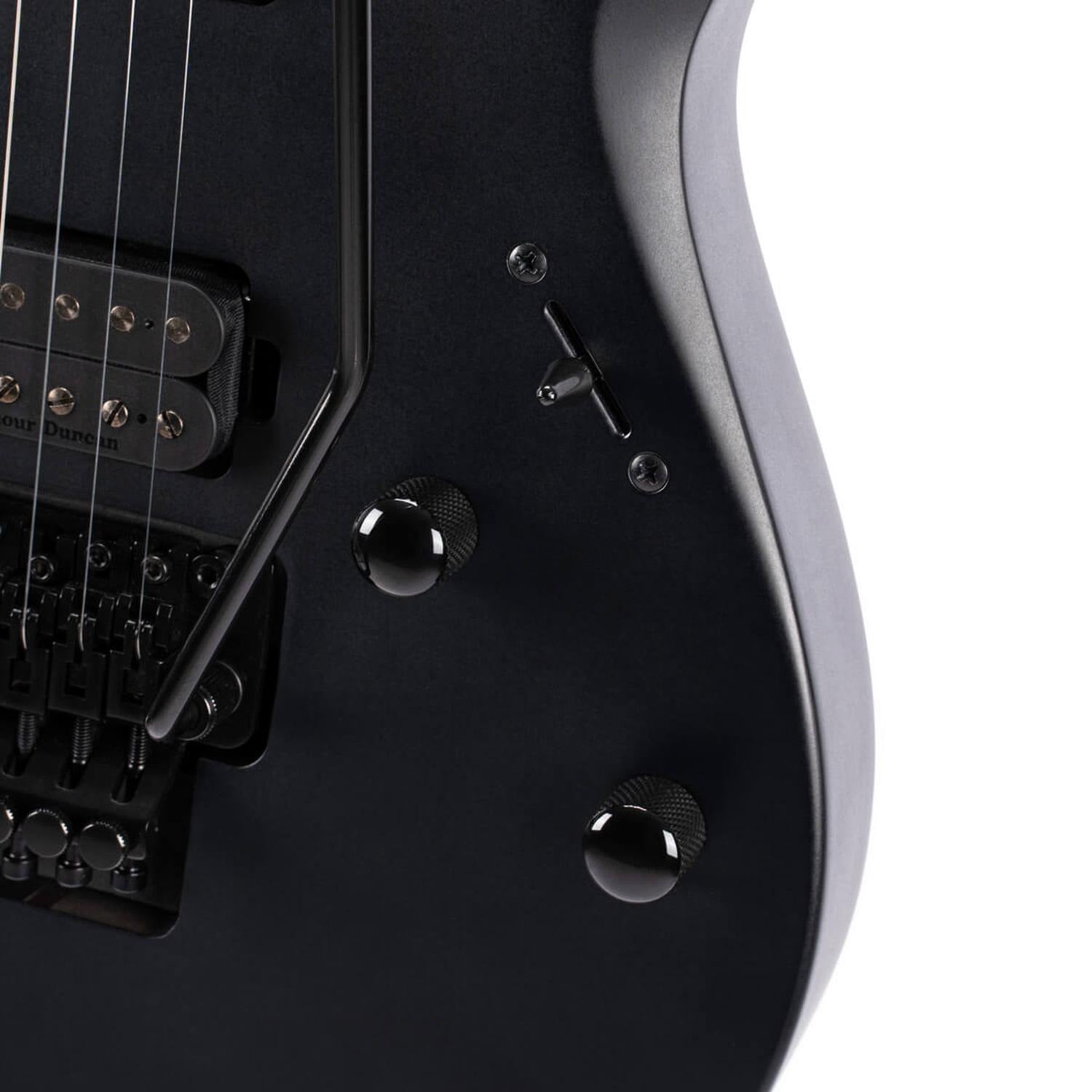 Cort Electric Guitars Black Satin Cort X500 Menace 6 String Electric Guitar - Black Satin