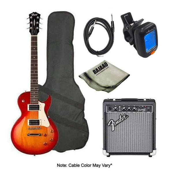 Buy Cort CR100 Les Paul Style Standard Electric Guitar Bundle Online