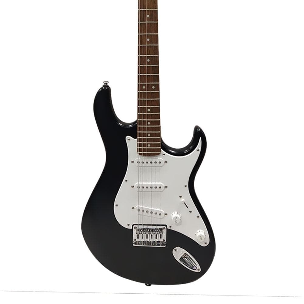 cort electric guitars bundles cort g100 electric guitar bundle with gigbag, cloth, picks, strap & ebook #color_open-pore-walnut