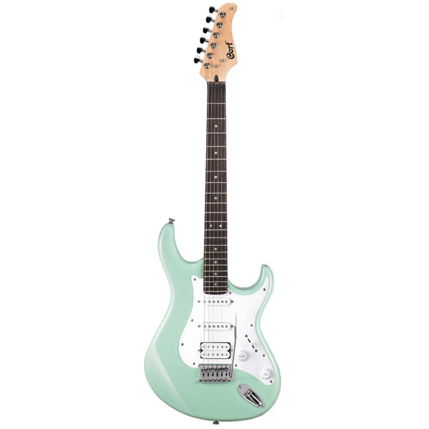 cort electric guitars caribbean green cort g series g110 6 string electric guitar#color_caribbean-green