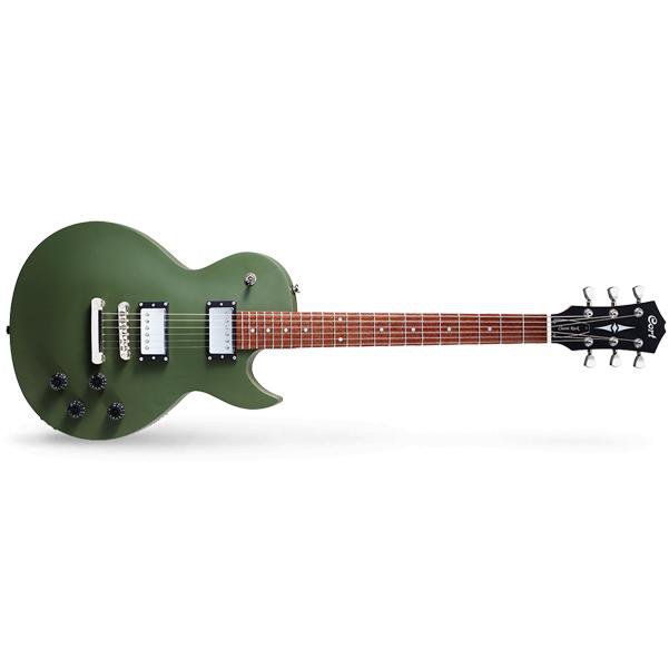 cort electric guitars cort cr-150 6-string electric guitar - olive drab satin