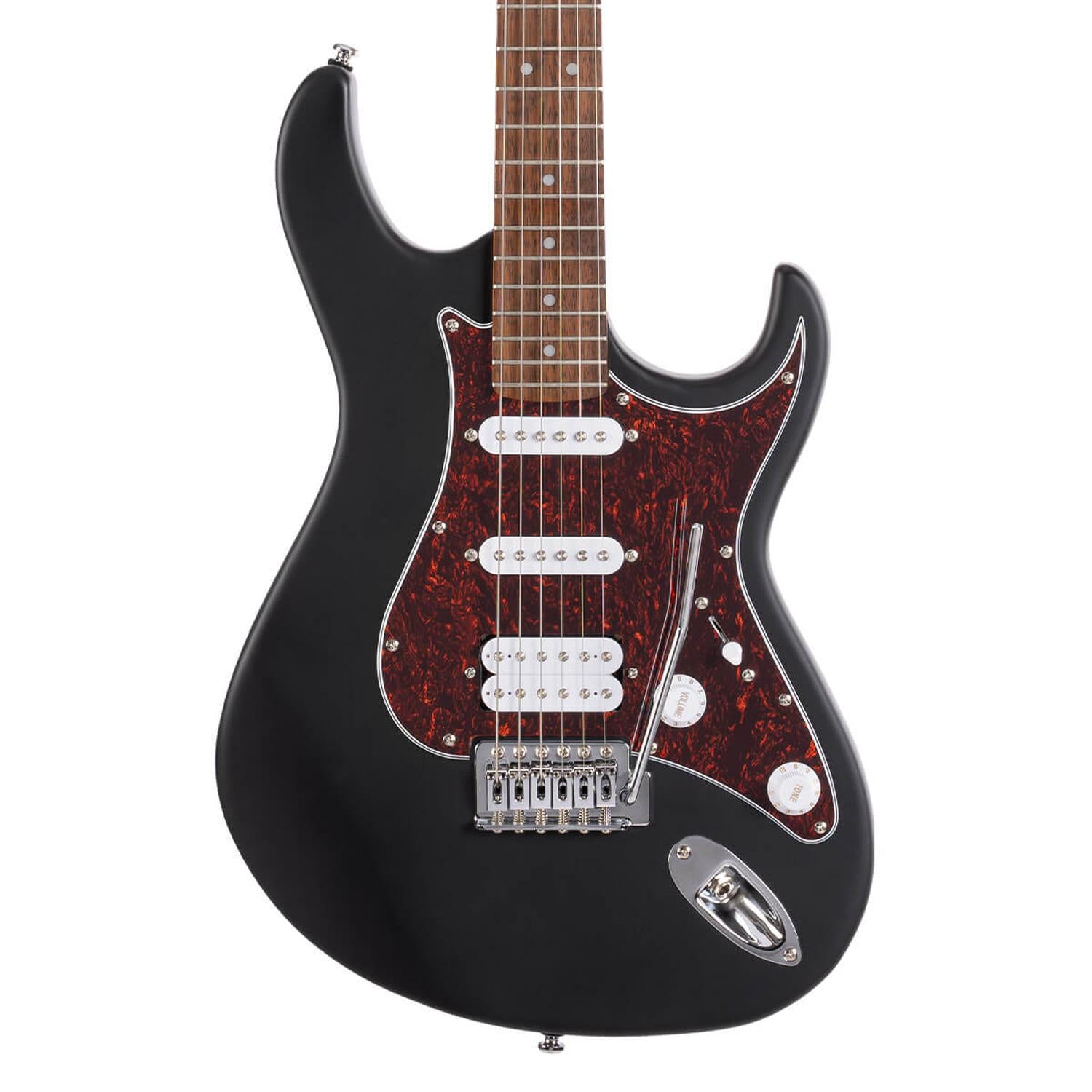 Cort Electric Guitars Cort G Series G110 6 String Electric Guitar #color_open-pore-black