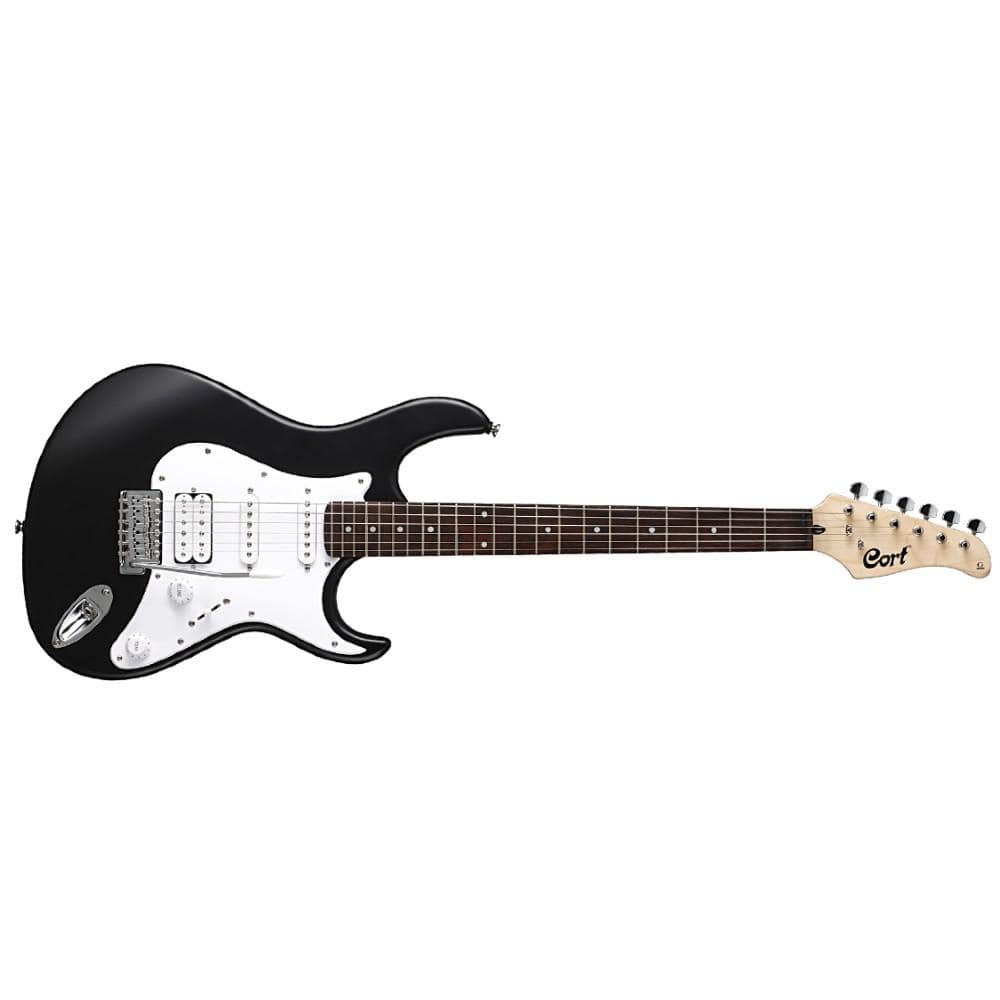 cort electric guitars cort g110 bks 6-strings electric guitar- black satin