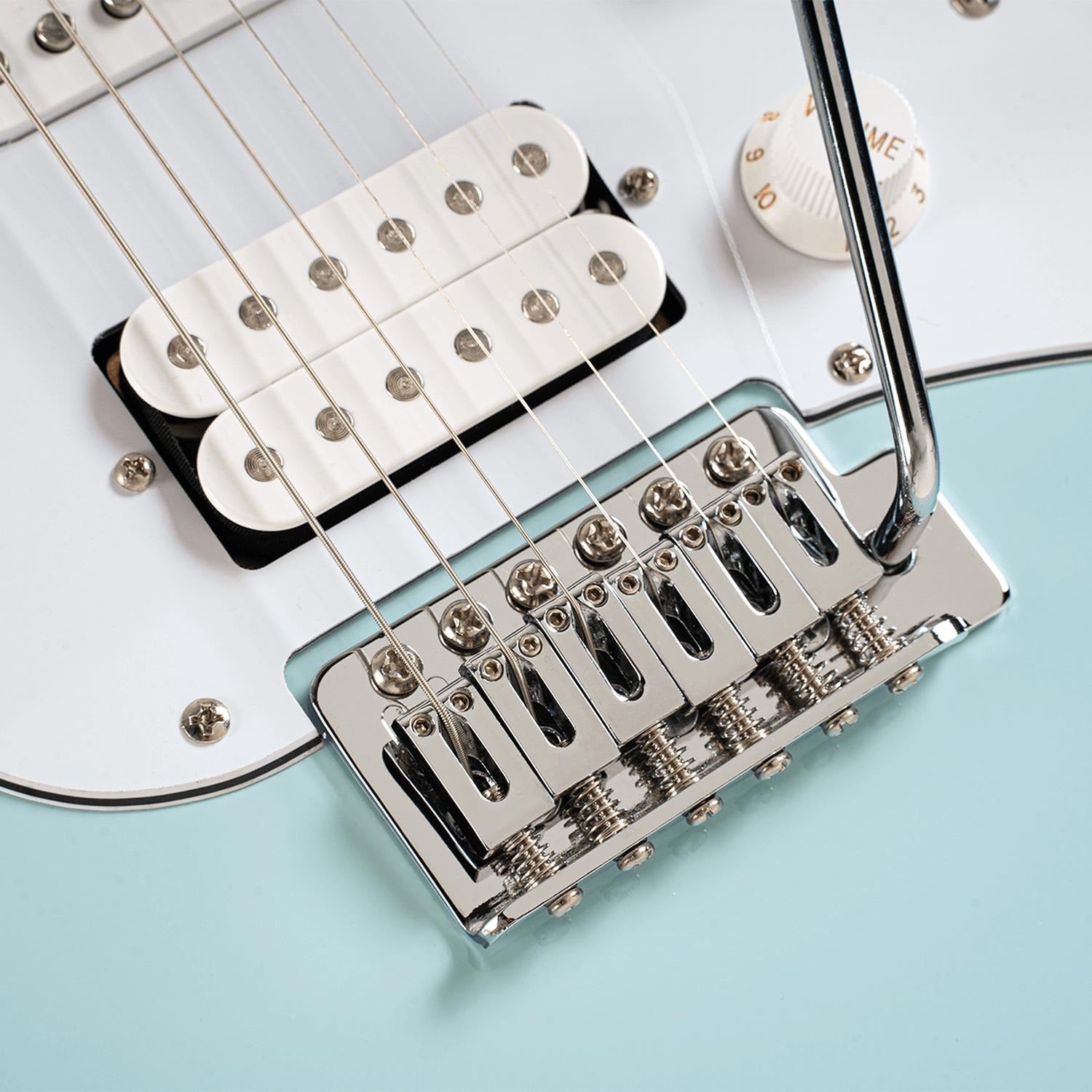 Cort Electric Guitars Cort G200 6 String Electric Guitar #color_sky-blue