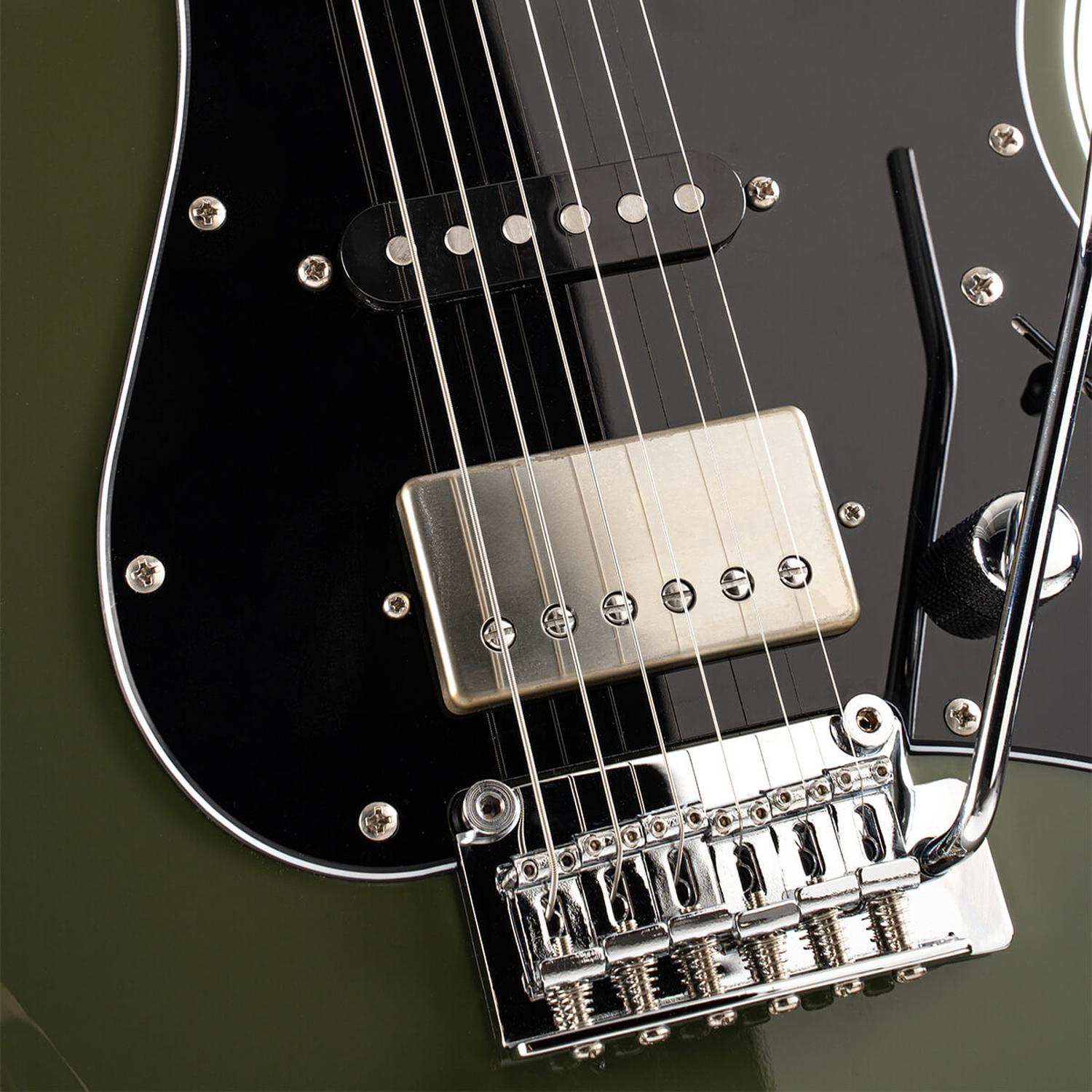 Cort Electric Guitars Cort G250 SE 6 String Electric Guitar #color_olive-dark-green