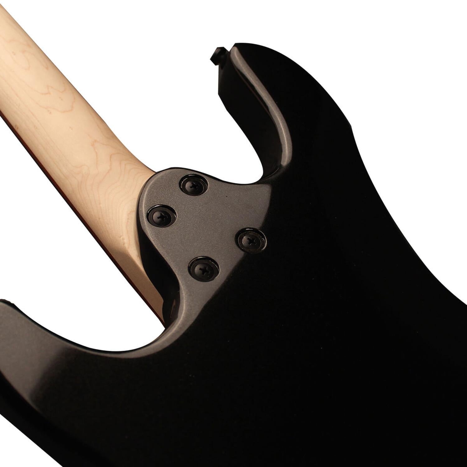 Cort Electric Guitars Cort KX100 HT 6 String Electric Guitar #color_black-metallic,type_bundle
