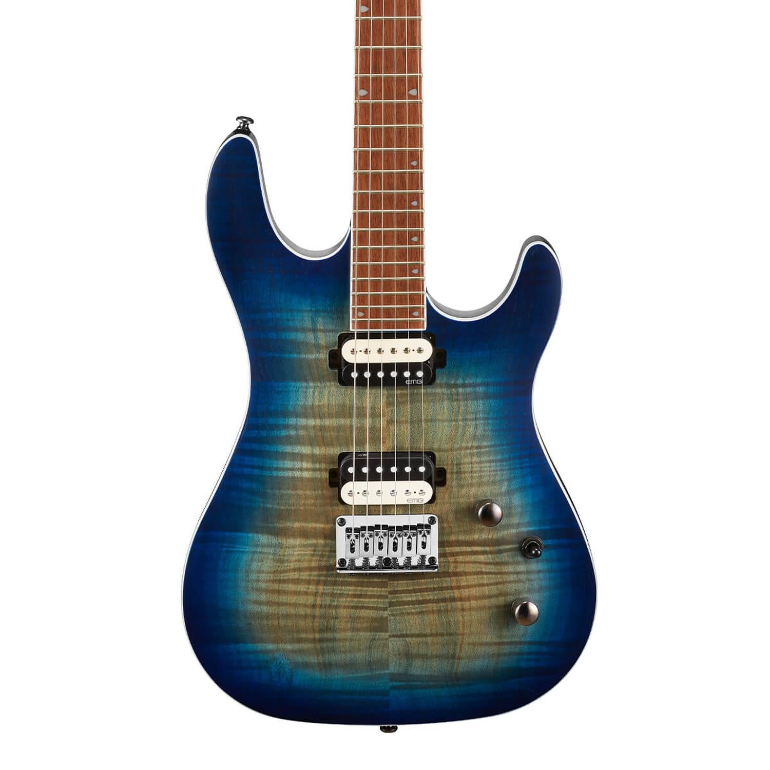 Cort Electric Guitars Cort KX300 KX Series 6 String Electric Guitar #color_open-pore-cobalt-burst