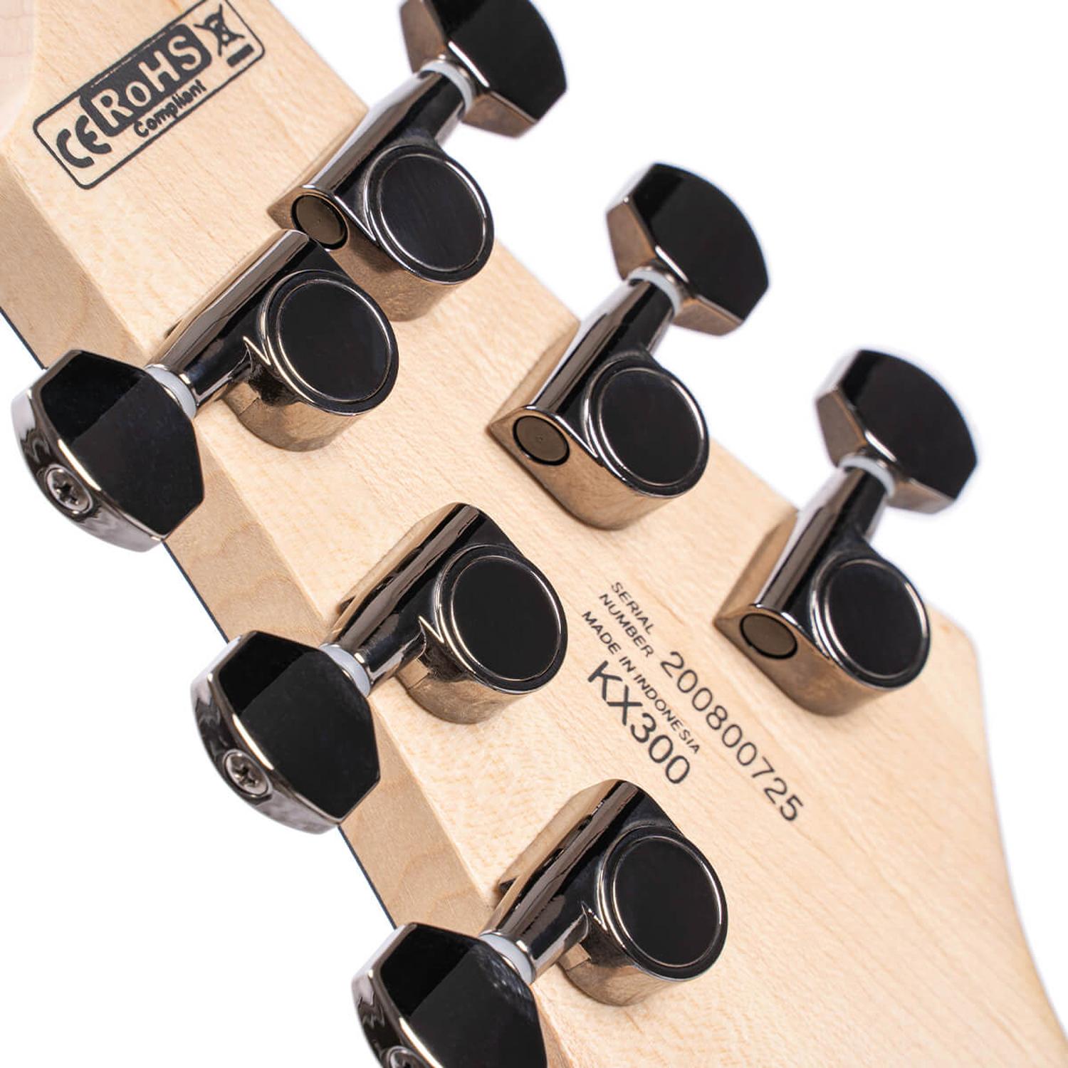 Cort Electric Guitars Cort KX300 KX Series 6 String Electric Guitar #color_open-pore-cobalt-burst