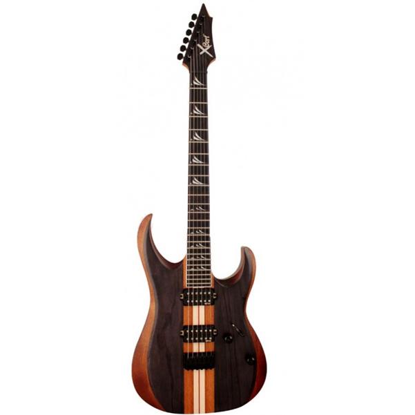 cort electric guitars cort x-ltd 16 electric guitar - open pore transparent black