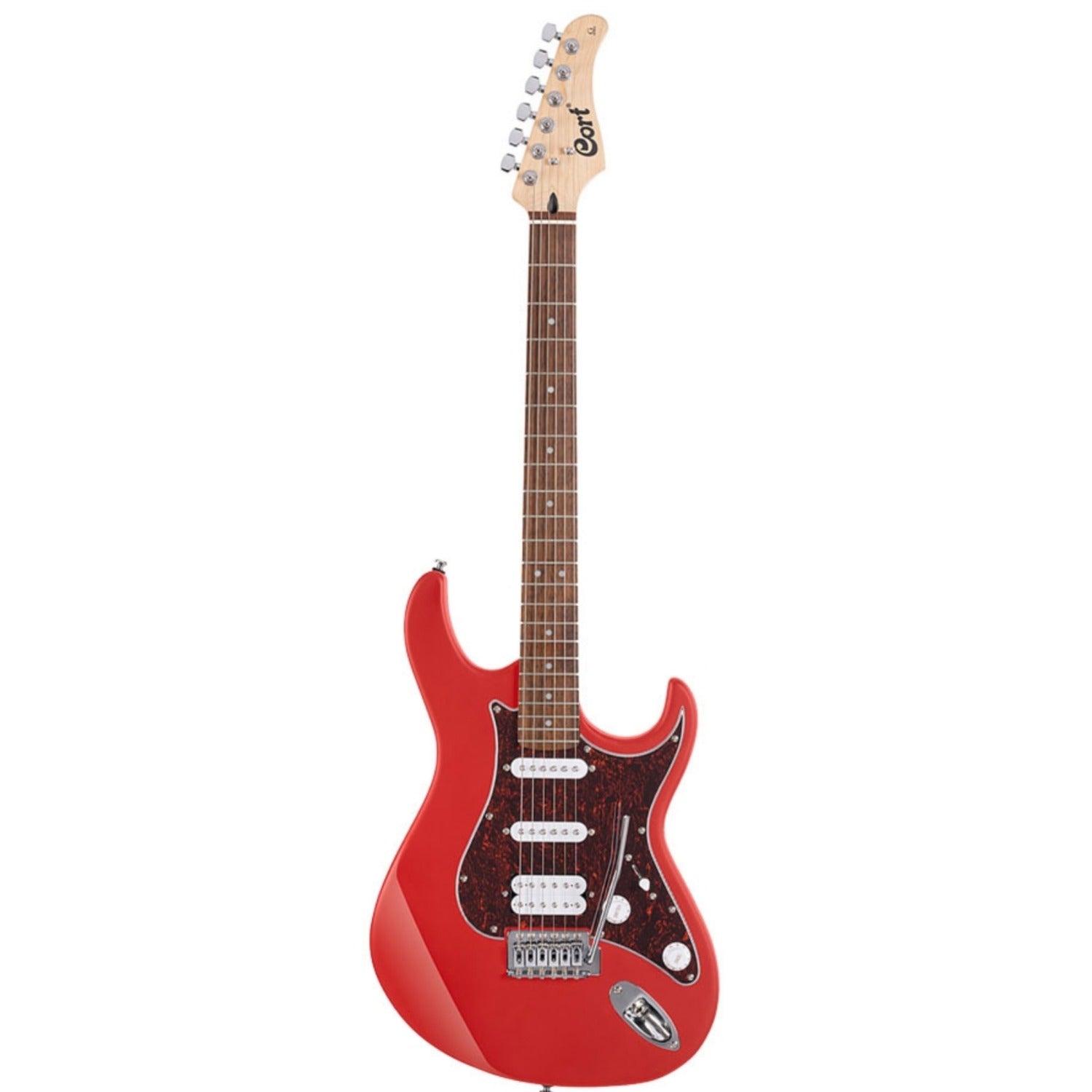 Cort Electric Guitars Crimson Red Cort G115SE 6 String Electric Guitar #color_crimson-red