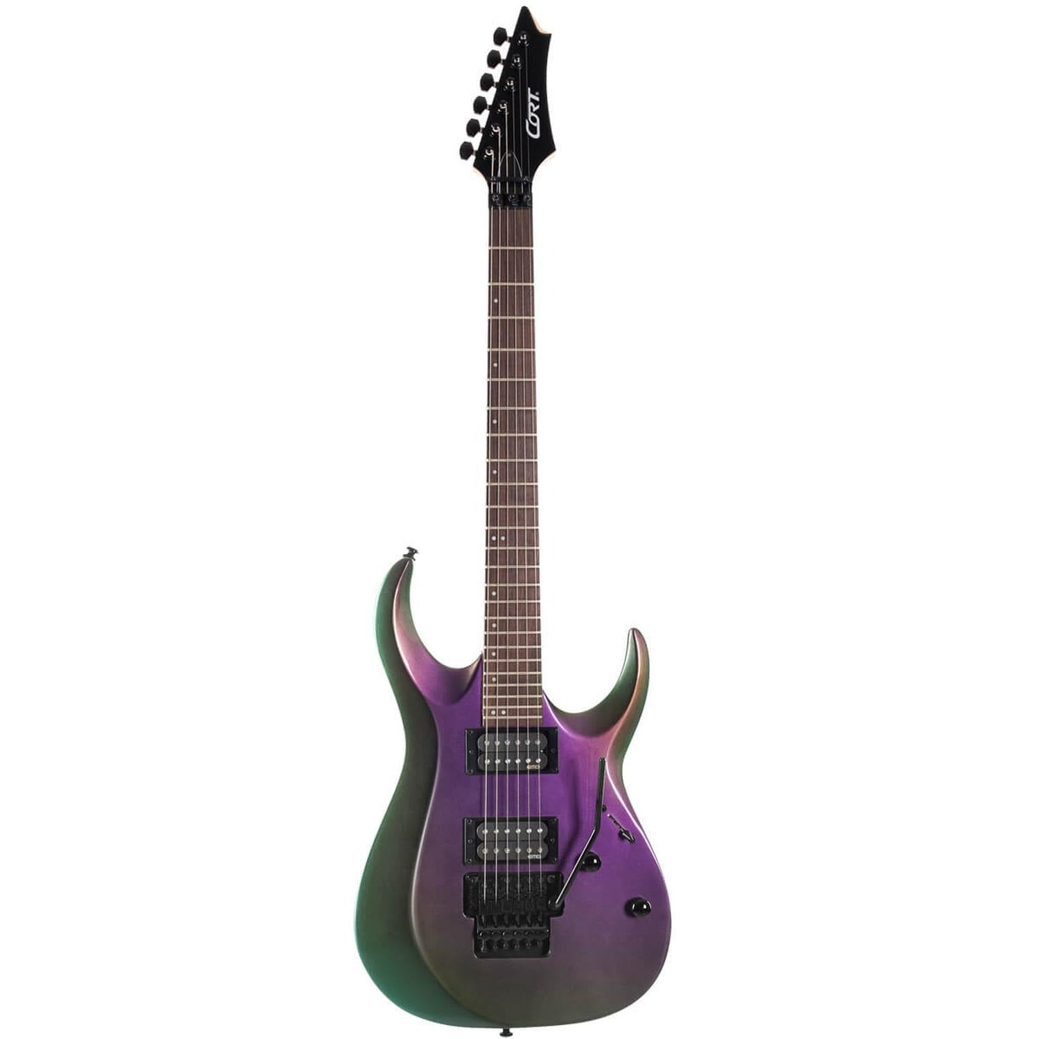 Cort Electric Guitars Flip Purple Cort X300 6 String Electric Guitar