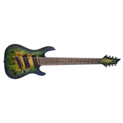 Cort Electric Guitars Mariana Blue Burst Cort KX508 Multi Scale II 8 String Electric Guitar