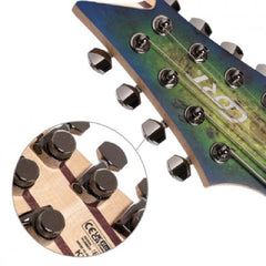 Cort Electric Guitars Mariana Blue Burst Cort KX508 Multi Scale II 8 String Electric Guitar