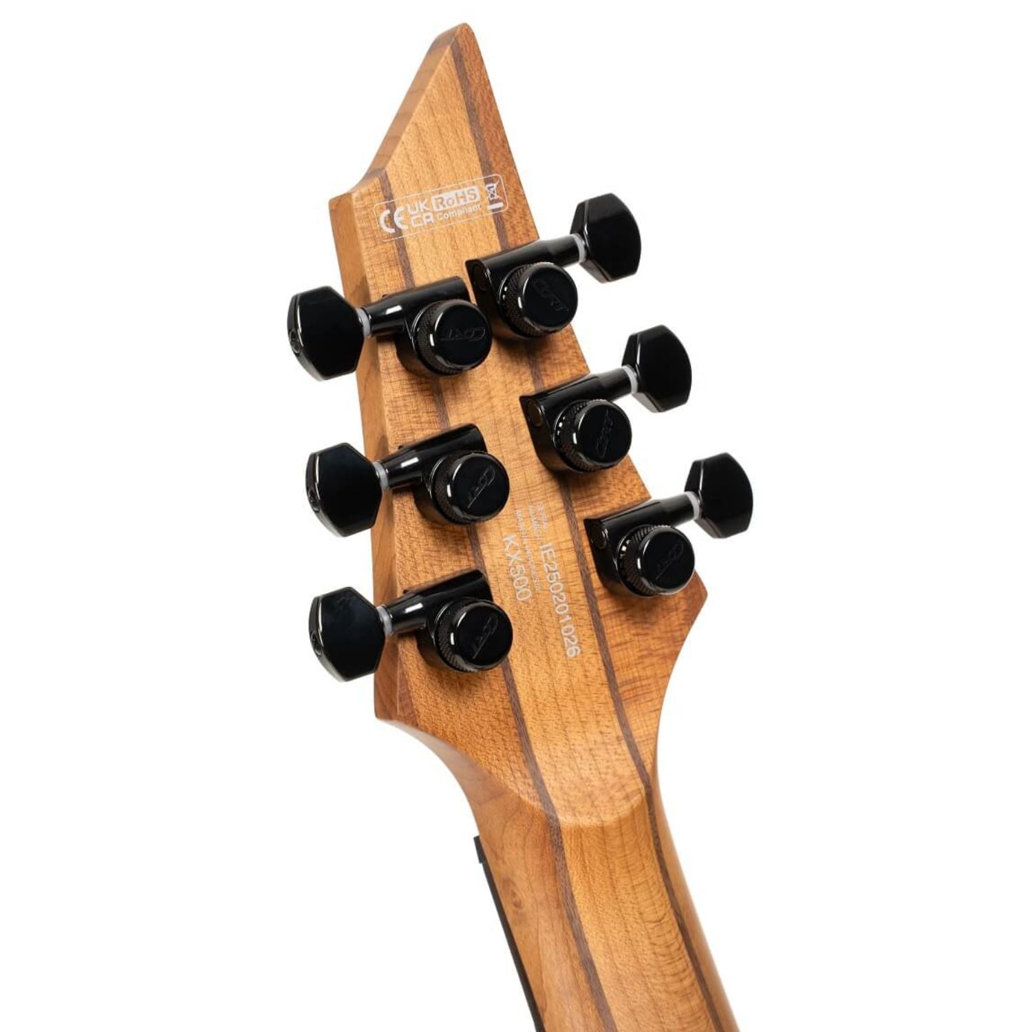 Cort Electric Guitars Natural Black Burst Cort KX500 Pale Moon 6 String Electric Guitar