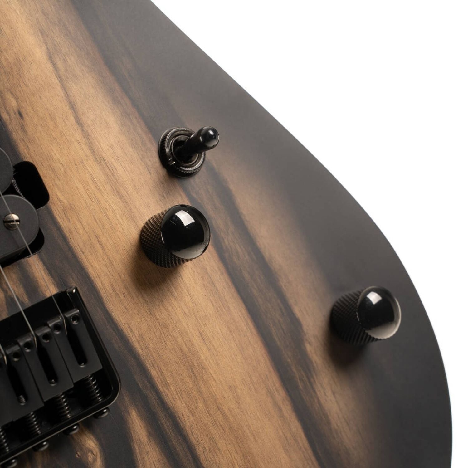 Cort Electric Guitars Natural Black Burst Cort KX500 Pale Moon 6 String Electric Guitar