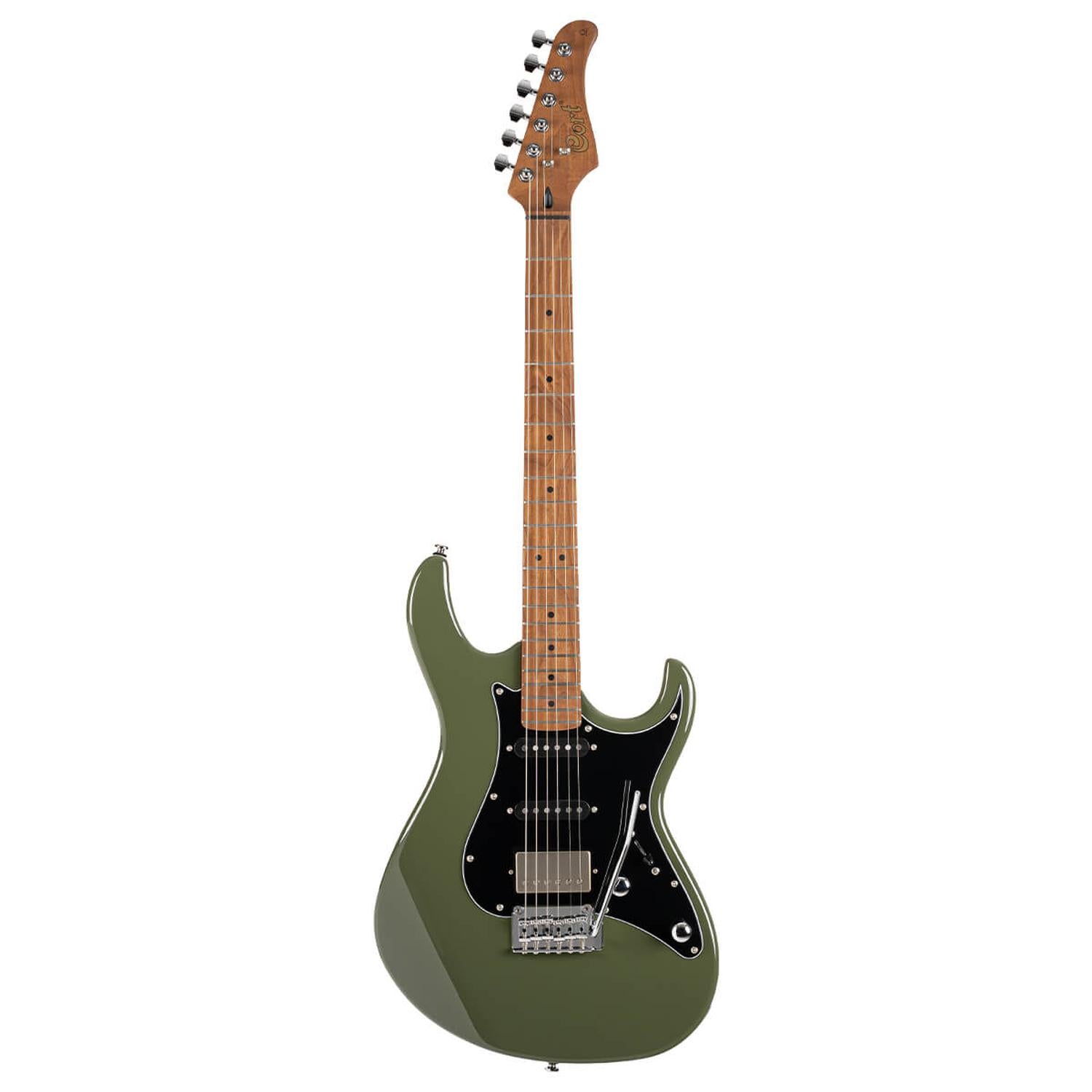 Cort Electric Guitars Olive Dark Green Cort G250 SE 6 String Electric Guitar #color_olive-dark-green