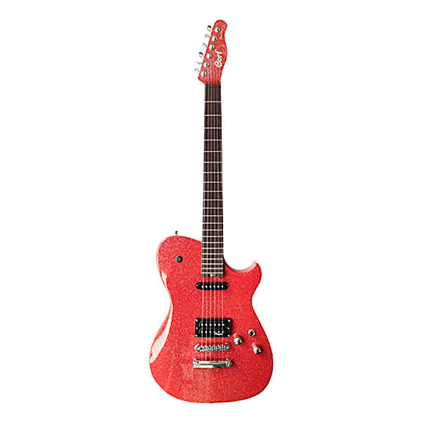 cort electric guitars red sparkle cort mbc-1 electric guitar