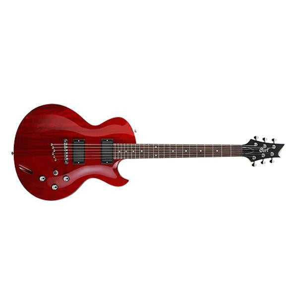 cort electric guitars transparent red cort zenox series z42 electric guitar - made in indonesia