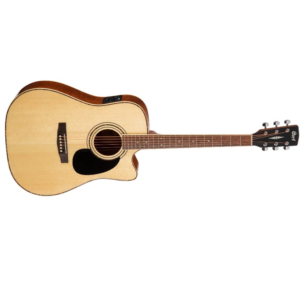 cort electro acoustic guitar bundles cort ad880ce cutaway electro acoustic guitar with gigbag, strap, polishing cloth, pick and ebook