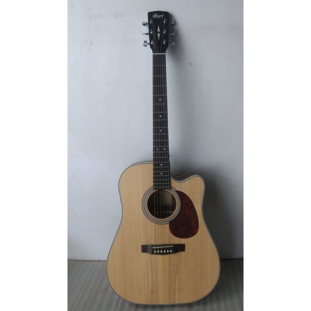 cort electro acoustic guitars 202301970712 cort mr500e dreadnought cutaway electro acoustic guitar - open box b stock #barcode_202301970714