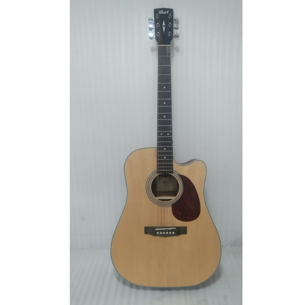 cort electro acoustic guitars 202301970714 cort mr500e dreadnought cutaway electro acoustic guitar - open box b stock #barcode_202301970714