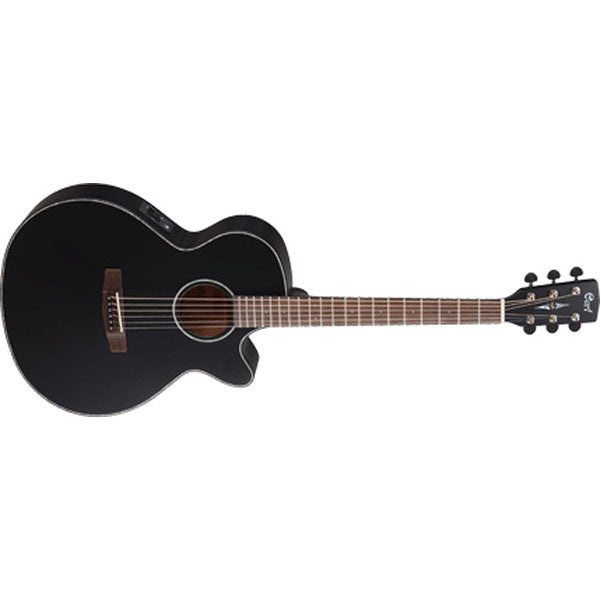cort electro acoustic guitars black satin cort sfx-e electro-acoustic guitar