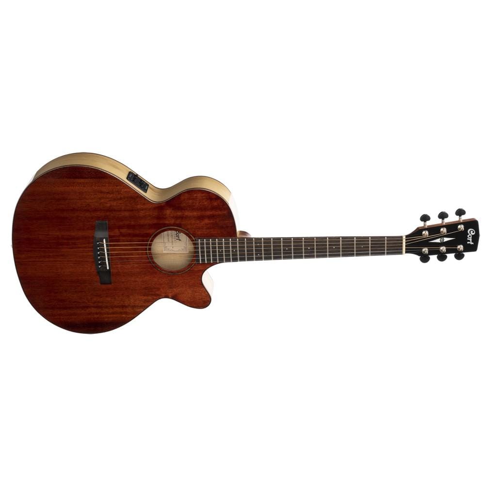 cort electro acoustic guitars brown gloss cort sfx myrtlewood 6-strings electro acoustic guitar #color_brown-gloss