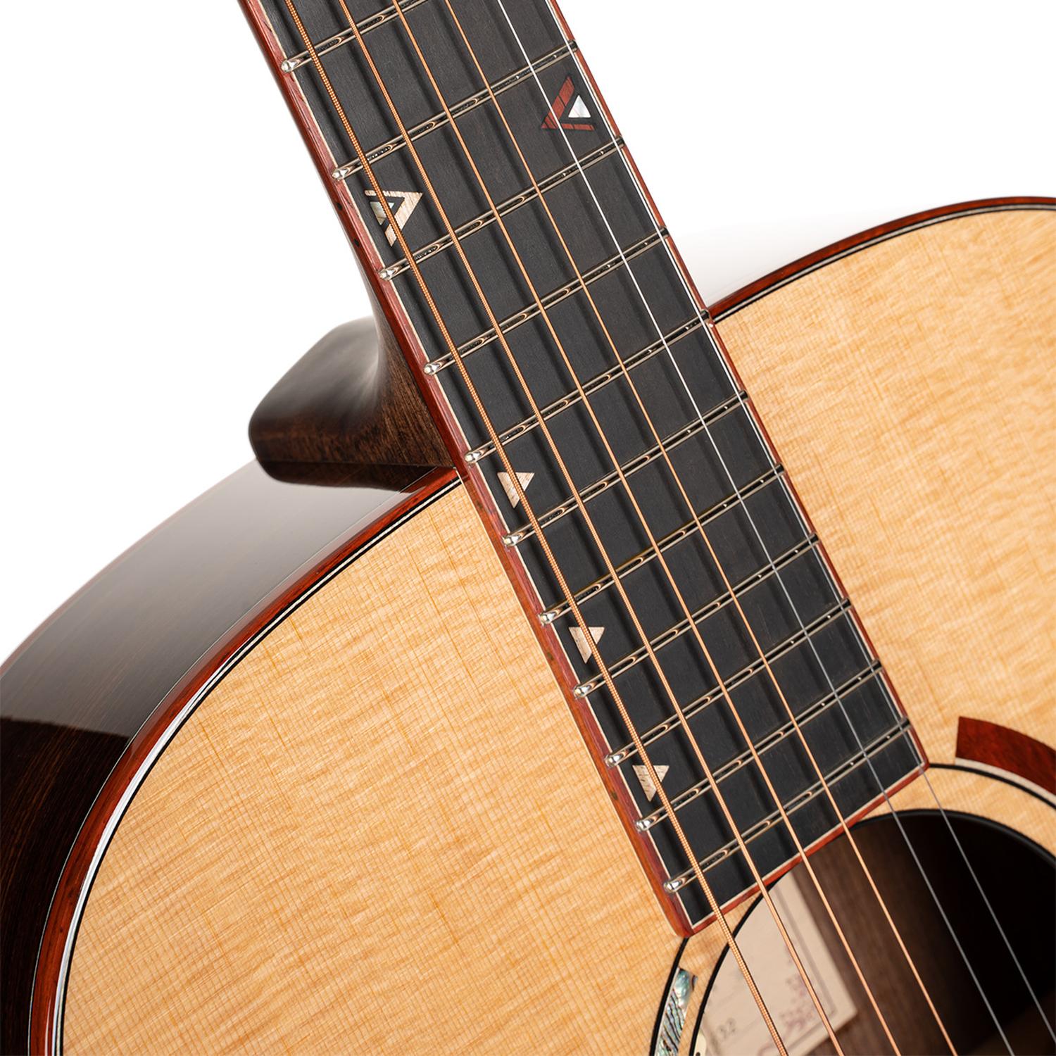Cort Electro Acoustic Guitars Cort Abstract Delta 6 String Electro Acoustic Guitar with Case - Natural Glossy