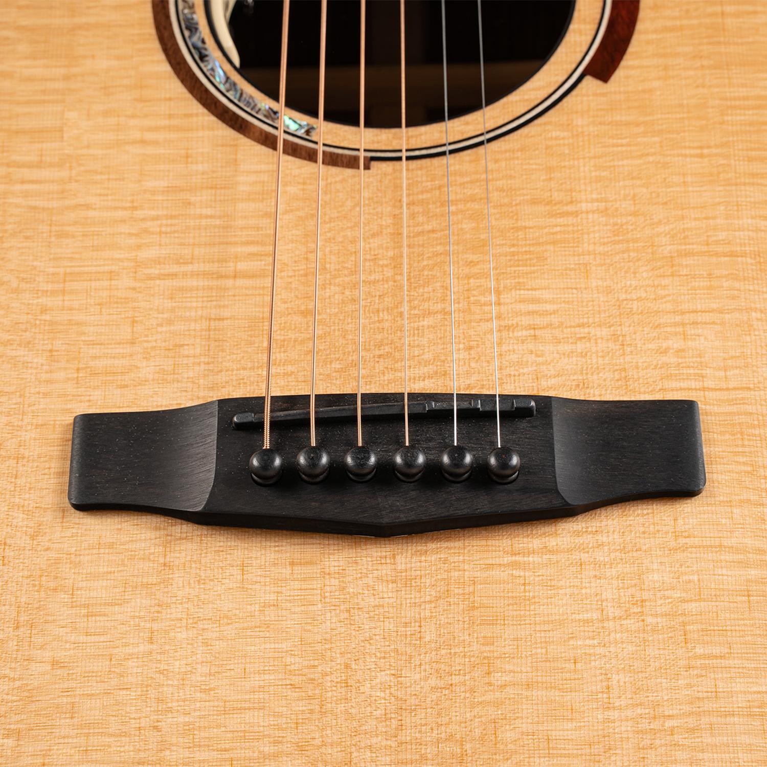Cort Electro Acoustic Guitars Cort Abstract Delta 6 String Electro Acoustic Guitar with Case - Natural Glossy