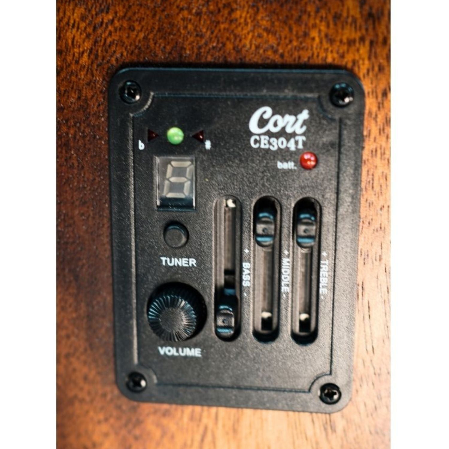 Cort Electro Acoustic Guitars Cort AD300E 6 String Electro Acoustic Guitar #color_open-pore,type_single