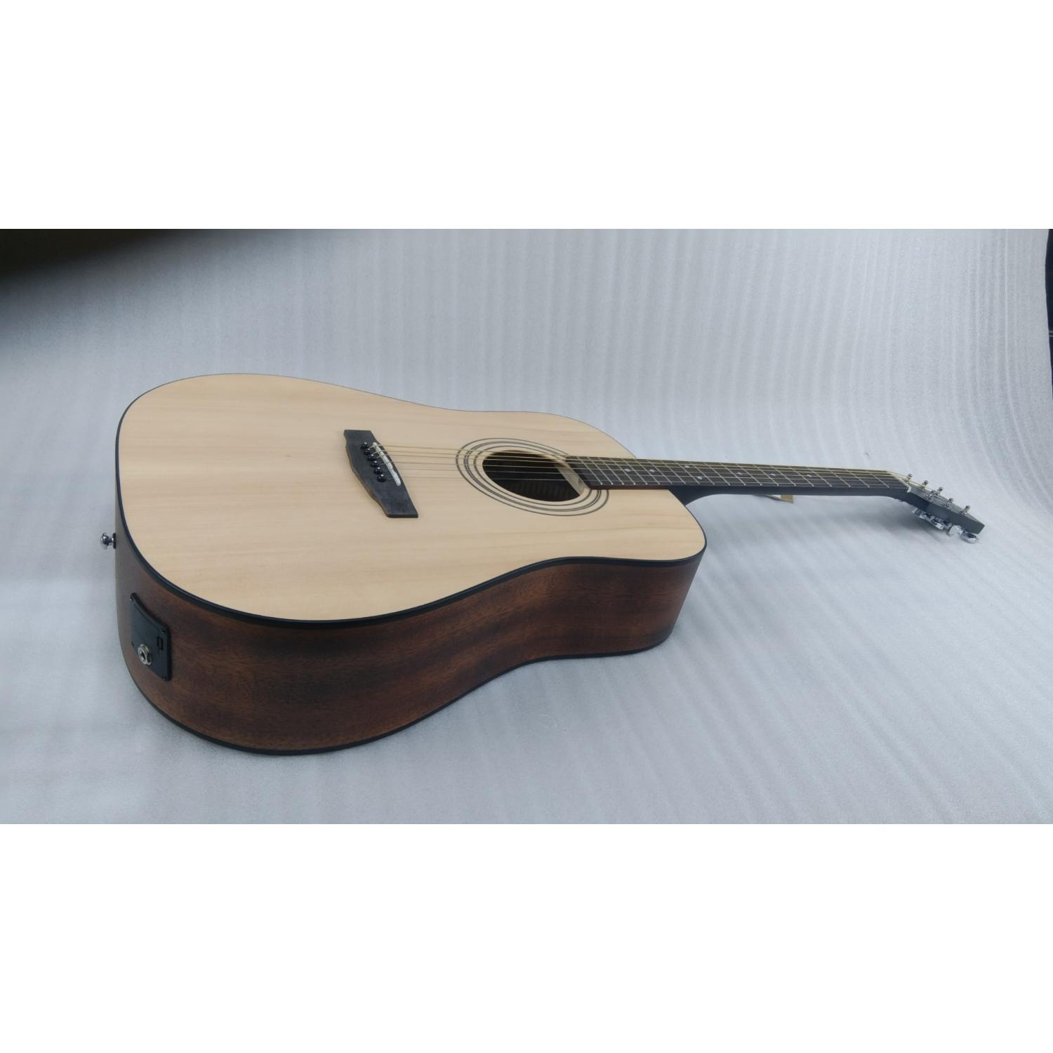 Cort Electro Acoustic Guitars Cort AD810E Dreadnought Electro Acoustic Guitar - Open Pore Natural - Open Box