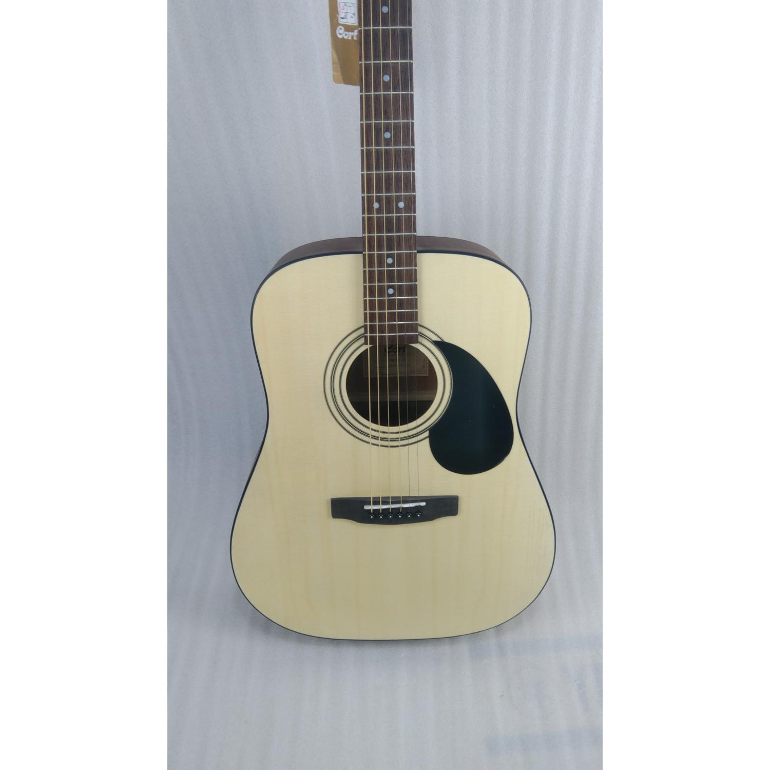 Cort Electro Acoustic Guitars Cort AD810E Dreadnought Electro Acoustic Guitar - Open Pore Natural - Open Box #barcode_202501075371