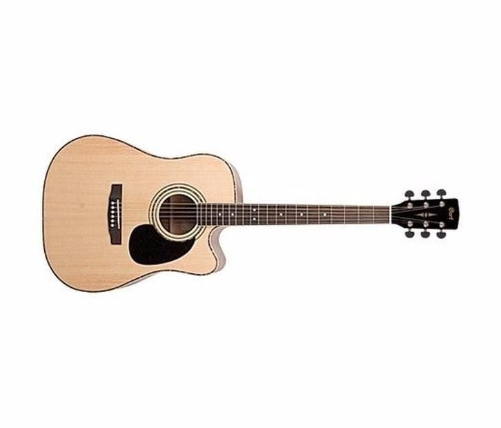 cort electro acoustic guitars cort ad880ce cutaway electro acoustic guitar - open box