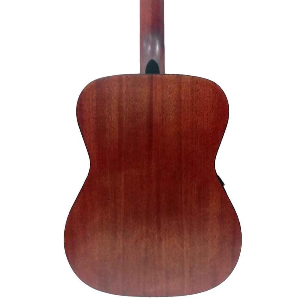 cort electro acoustic guitars cort af 550 solid top 6 string grand concert electro acoustic guitar - open pore