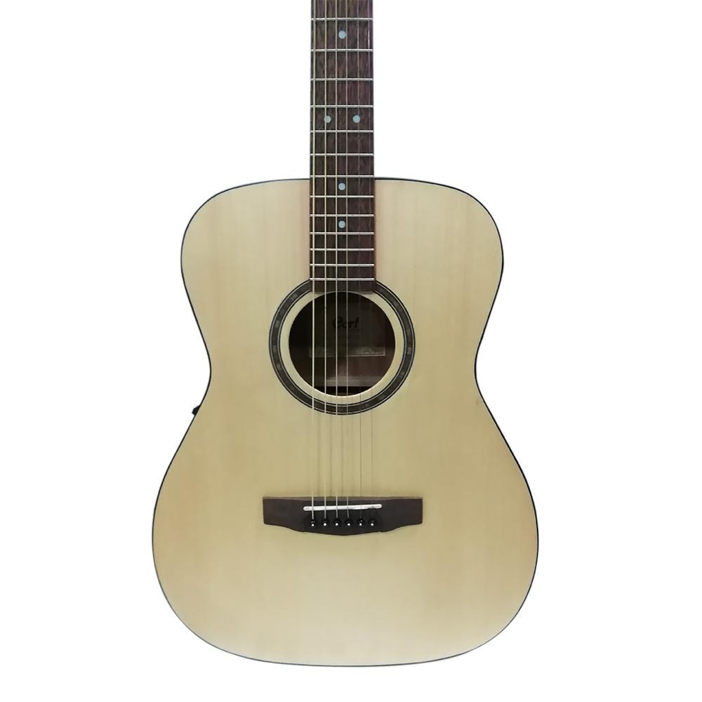 cort electro acoustic guitars cort af 550 solid top 6 string grand concert electro acoustic guitar - open pore