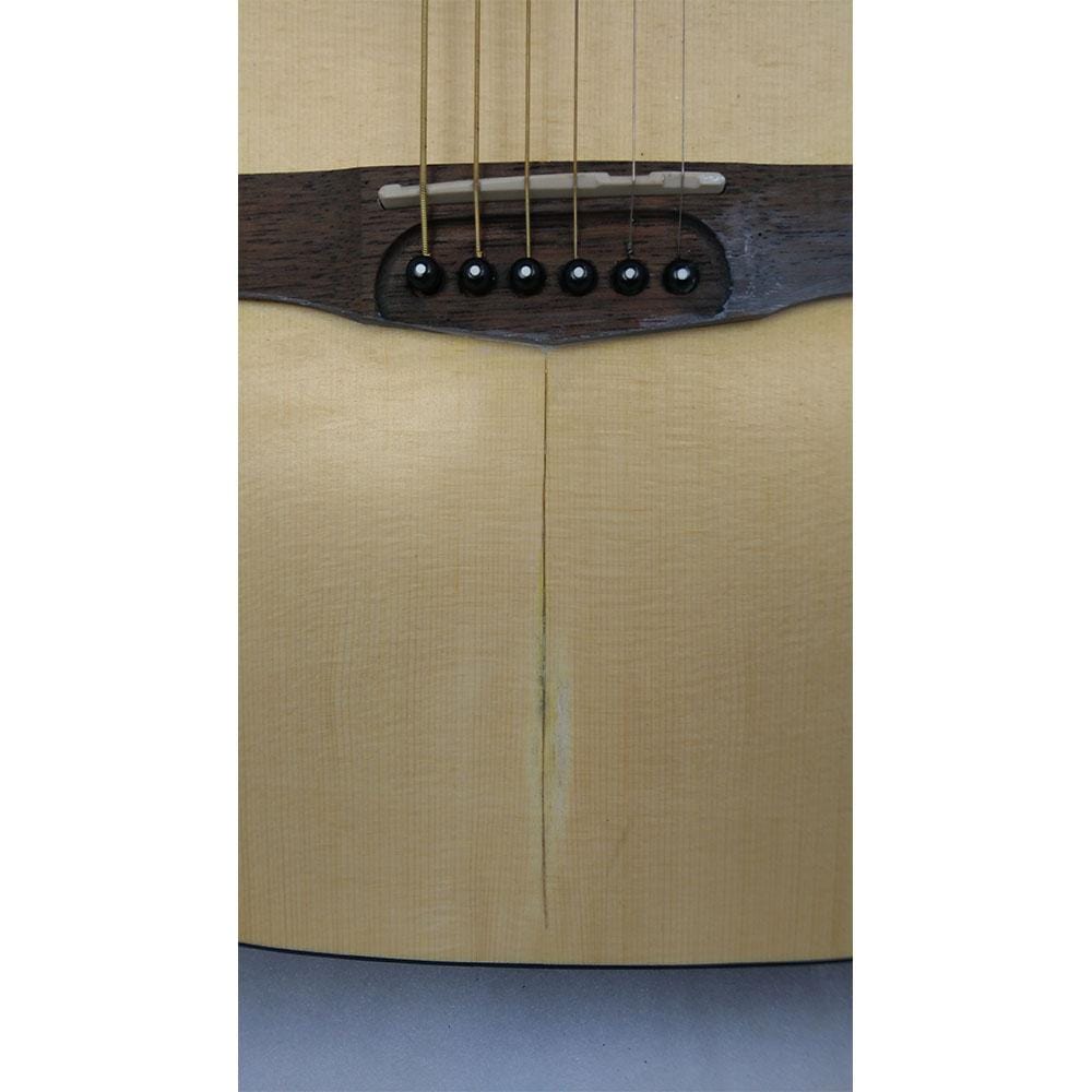 cort electro acoustic guitars cort af 550 solid top 6 string grand concert electro acoustic guitar - open pore - open box b stock