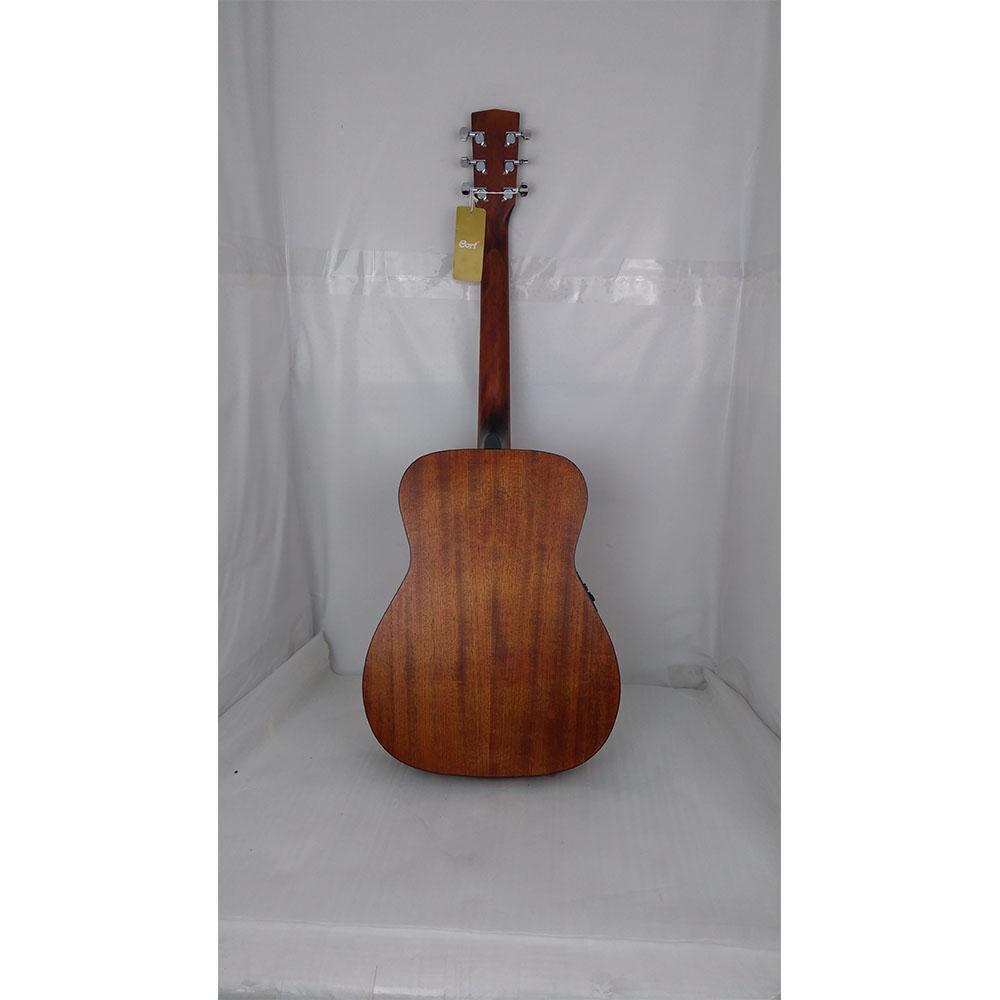 cort electro acoustic guitars cort af 550 solid top 6 string grand concert electro acoustic guitar - open pore - open box b stock