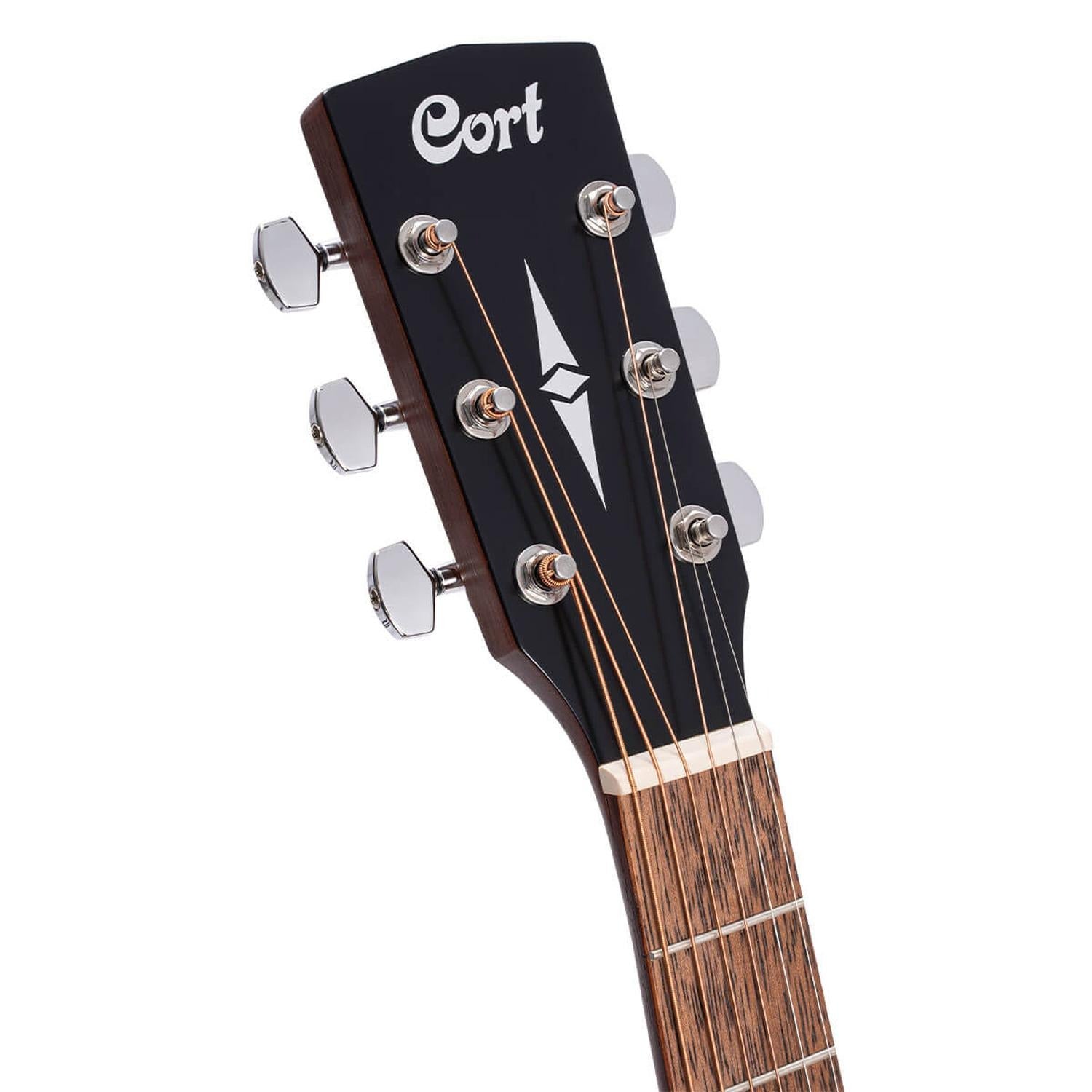 Cort Electro Acoustic Guitars Cort AF510E Electro Acoustic Guitar #color_open-pore
