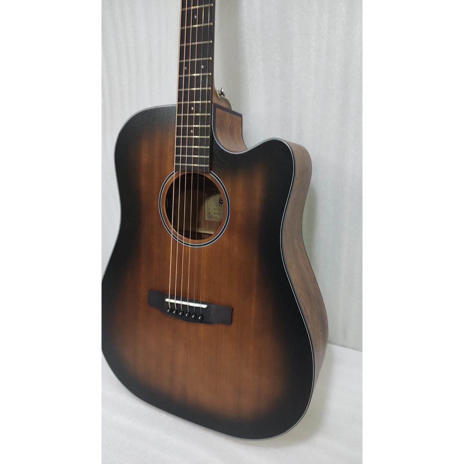 Cort Electro Acoustic Guitars Cort Core Series Core DC All Mahogany Electro Acoustic Guitar With Bag - Open Box B Stock