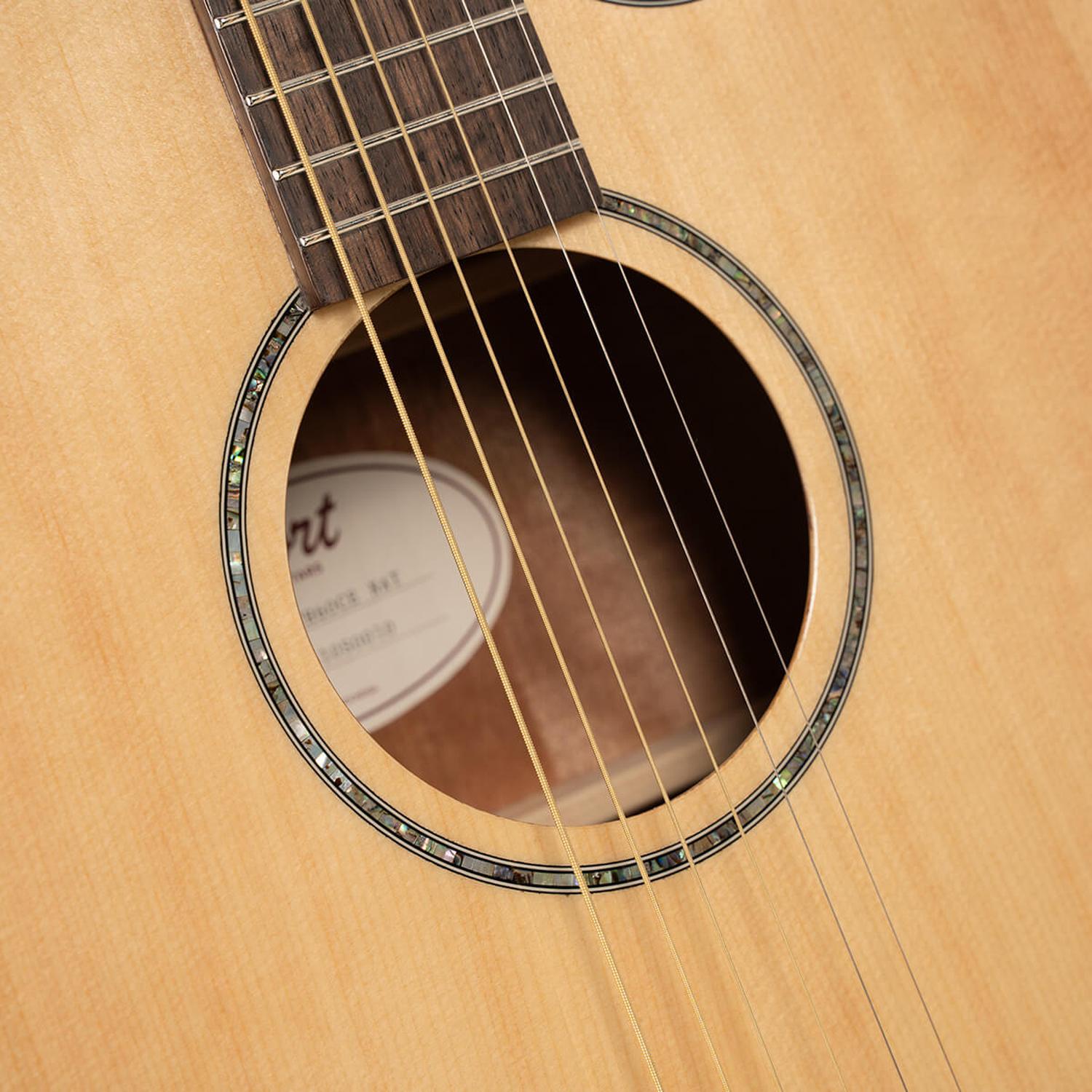 Cort Electro Acoustic Guitars Cort EARTH60CE 6 String Acoustic Guitar #color_open-pore