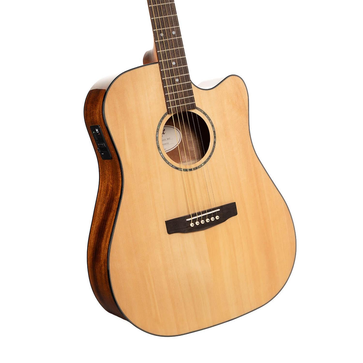 Cort Electro Acoustic Guitars Cort EARTH60CE 6 String Acoustic Guitar #color_open-pore