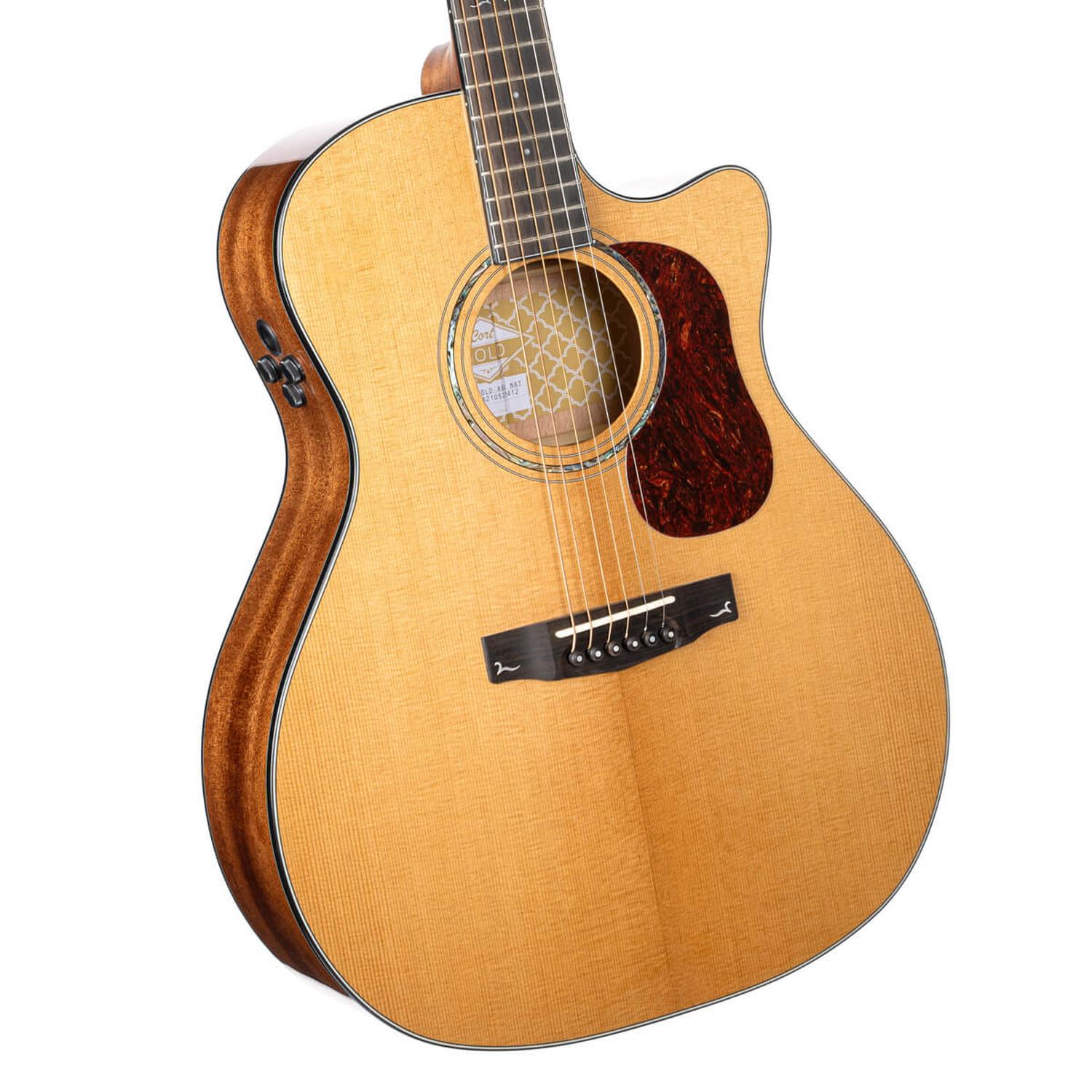 Cort Electro Acoustic Guitars Cort GOLD-A6 Electro Acoustic Guitar with Case