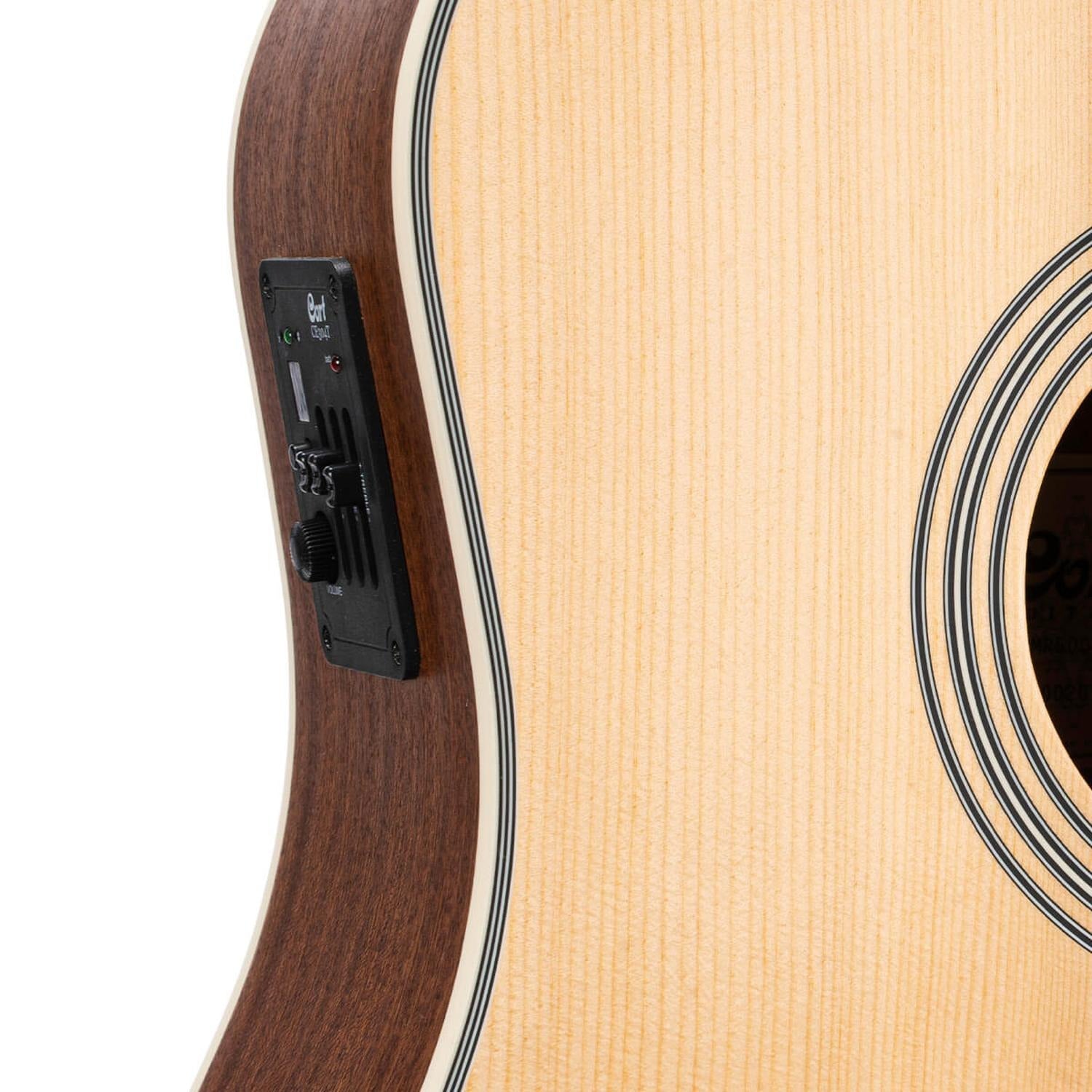 Cort Electro Acoustic Guitars Cort MR500E Dreadnought Cutaway Electro Acoustic Guitar #color_open-pore